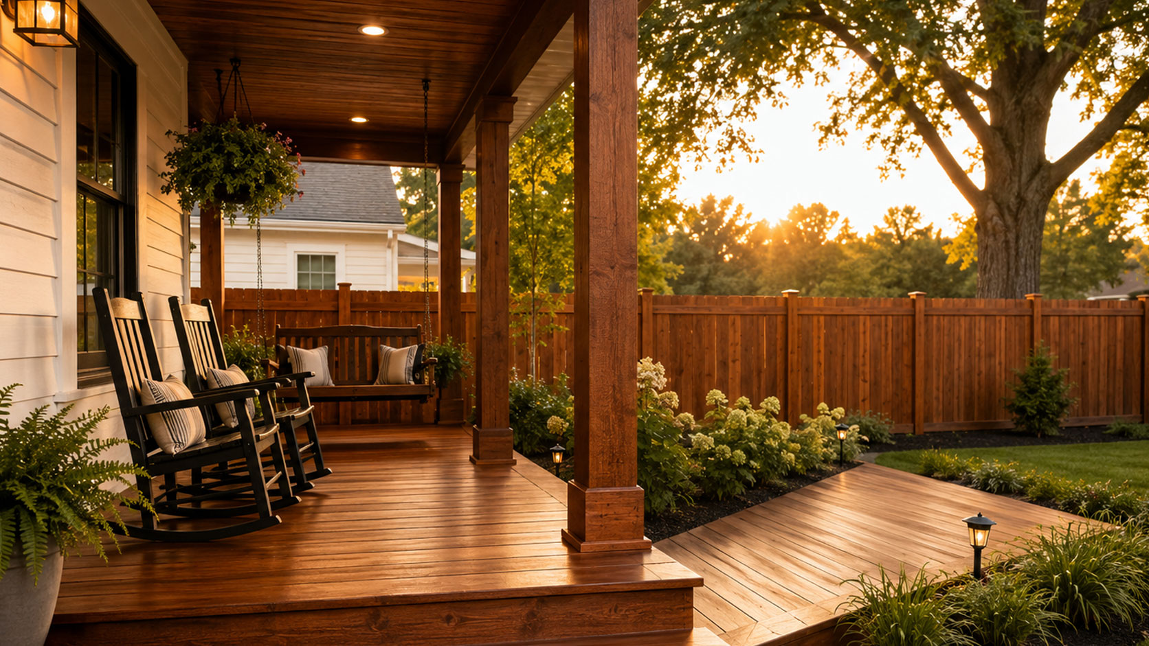 Deck & Fence Staining North Vancouver — Route 99 Handyman