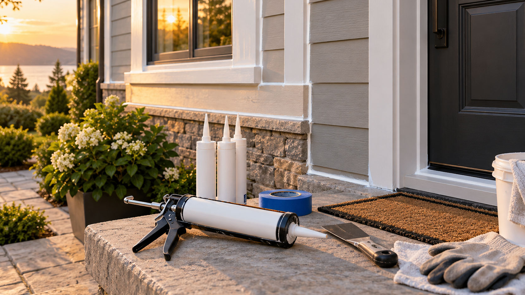 Exterior Caulking & Weatherproofing North Vancouver — Route 99 Handyman
