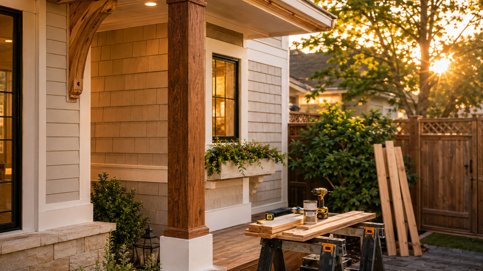 Exterior Wood Repairs North Vancouver — Route 99 Handyman
