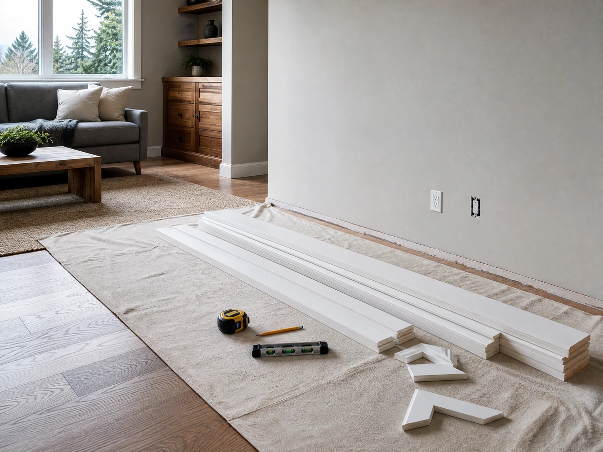 Baseboard & Trim Installation scheduling and home preparation in North Vancouver