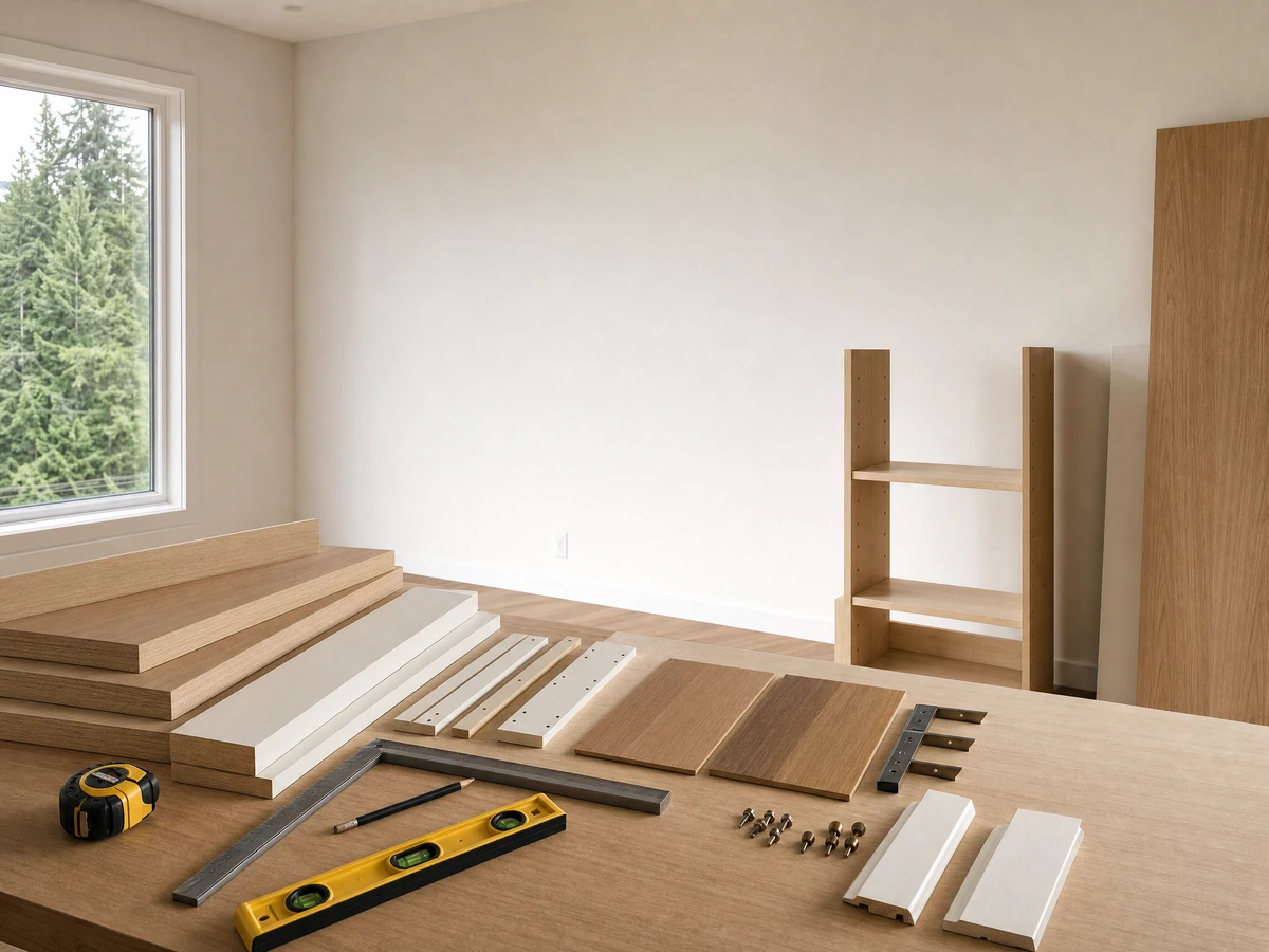 Built-in Shelving & Bookcases planning and assessment in North Vancouver