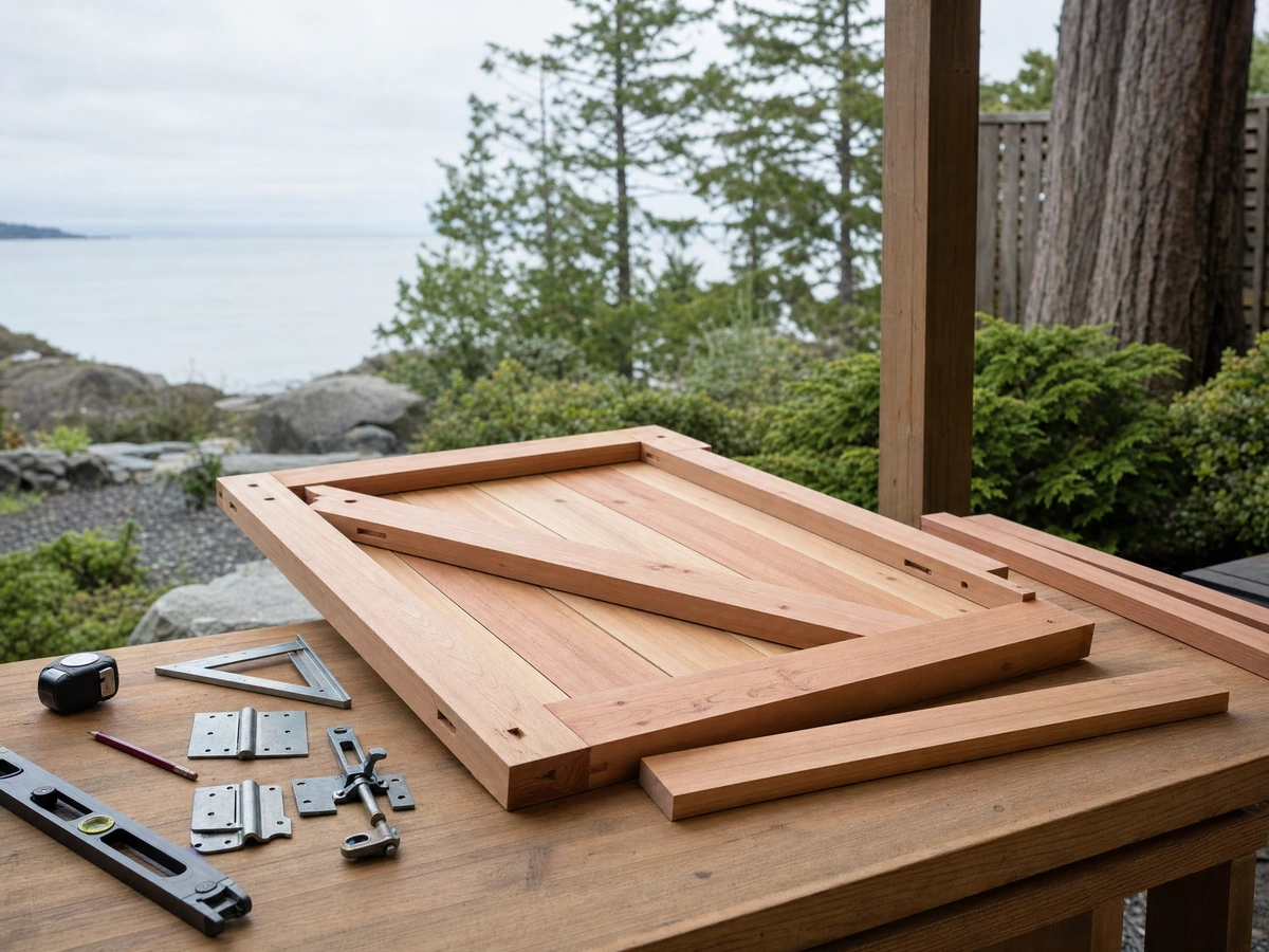 Custom Gate Build & Installation planning and assessment in North Vancouver