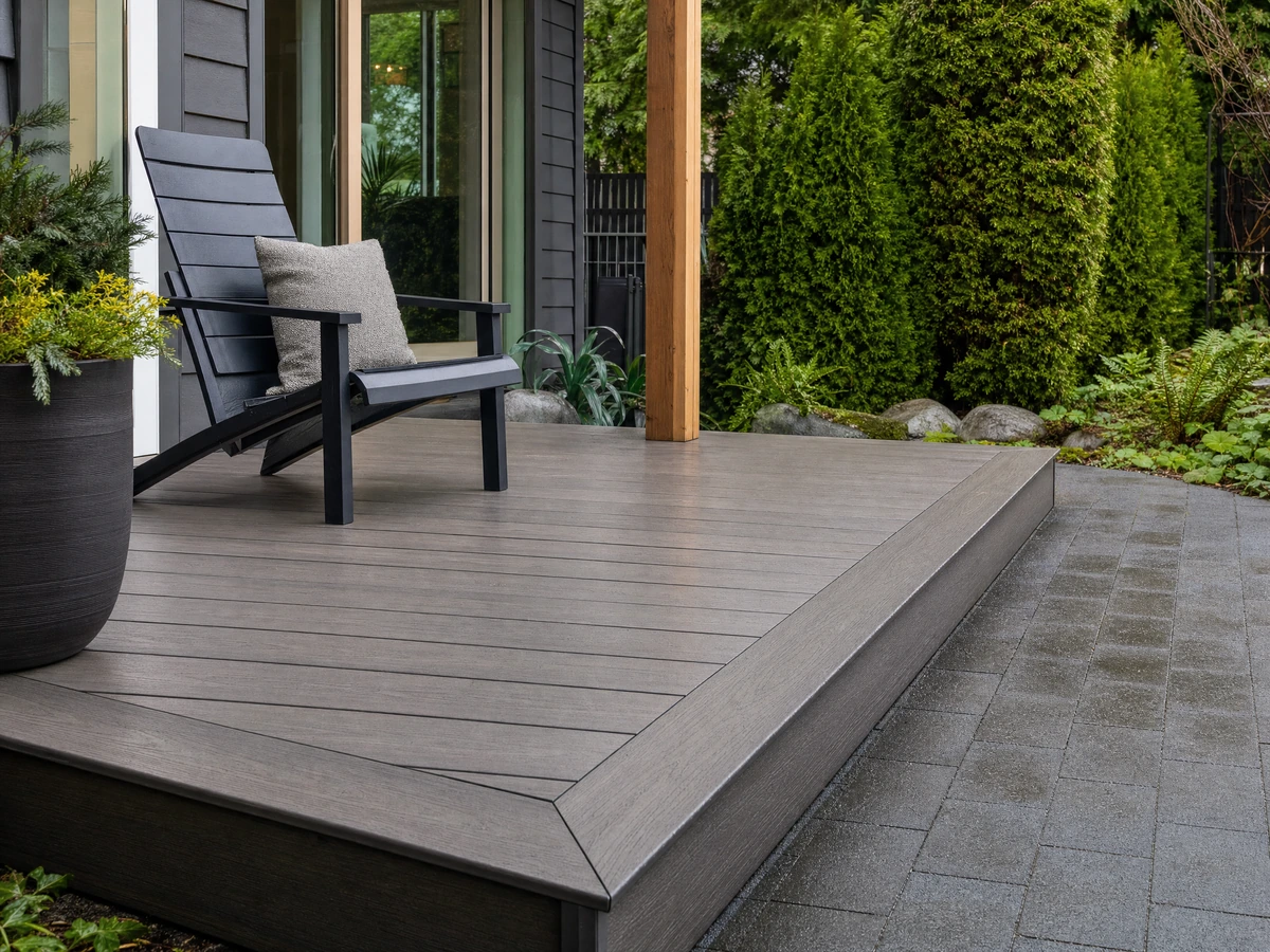 Deck & Patio Construction finished details and aftercare in North Vancouver
