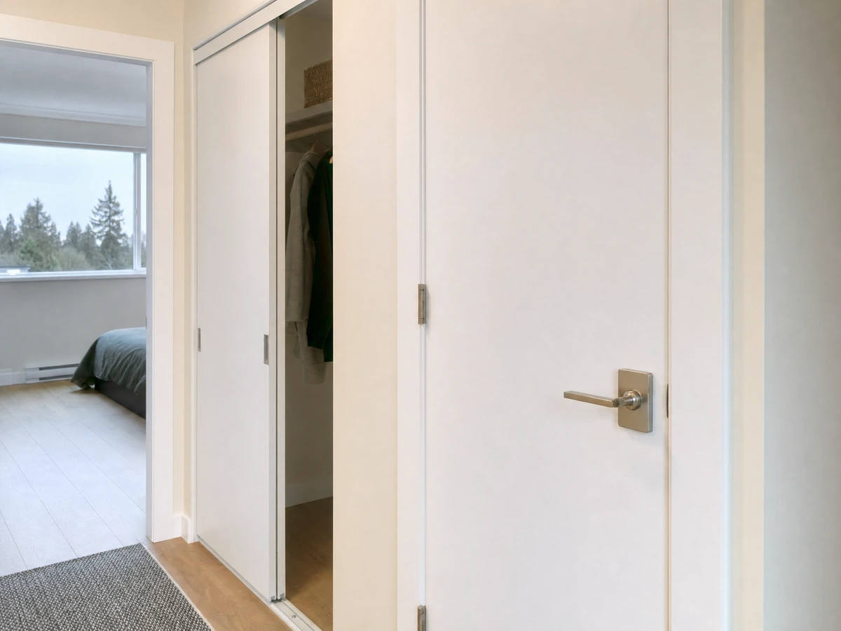 Door & Lock Repairs finished result in North Vancouver