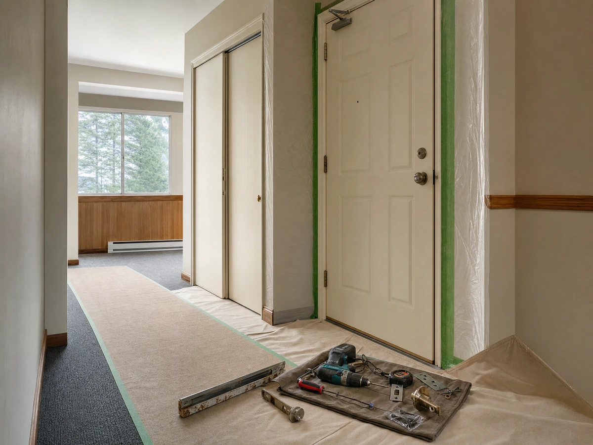 Door & Lock Repairs preparation and installation in North Vancouver