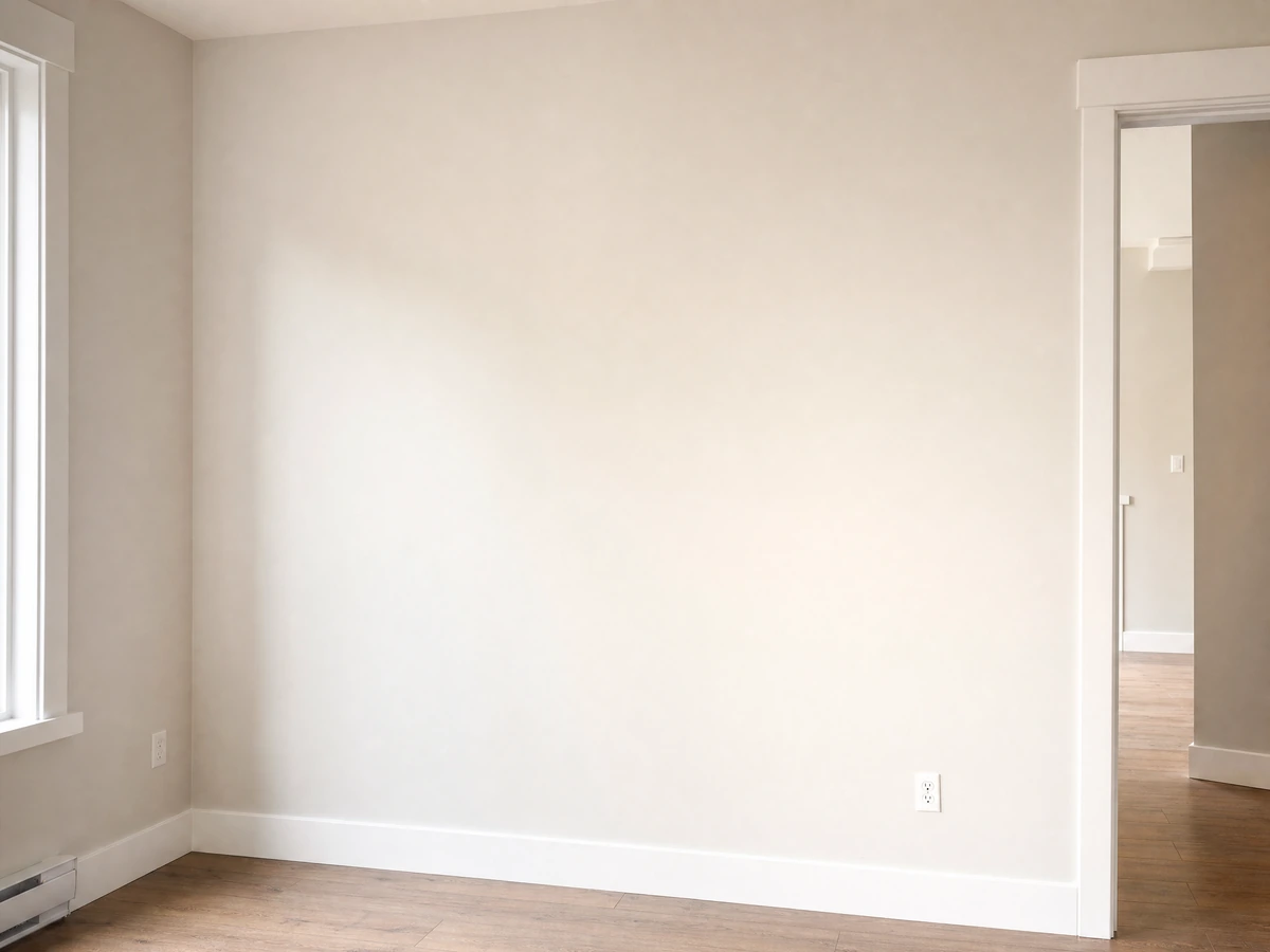 Drywall Repair & Patching finished result in North Vancouver