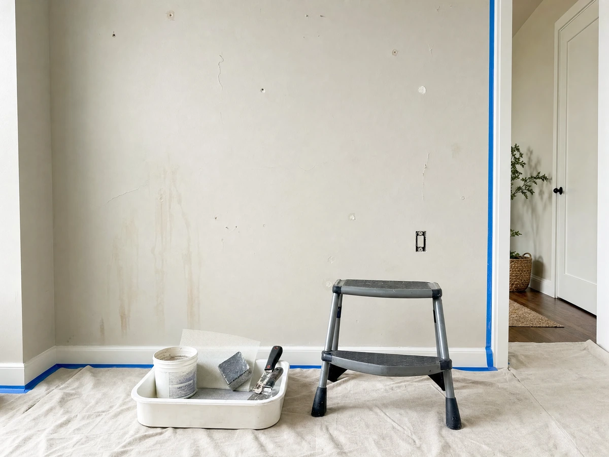 Drywall Repair & Patching preparation and installation in North Vancouver