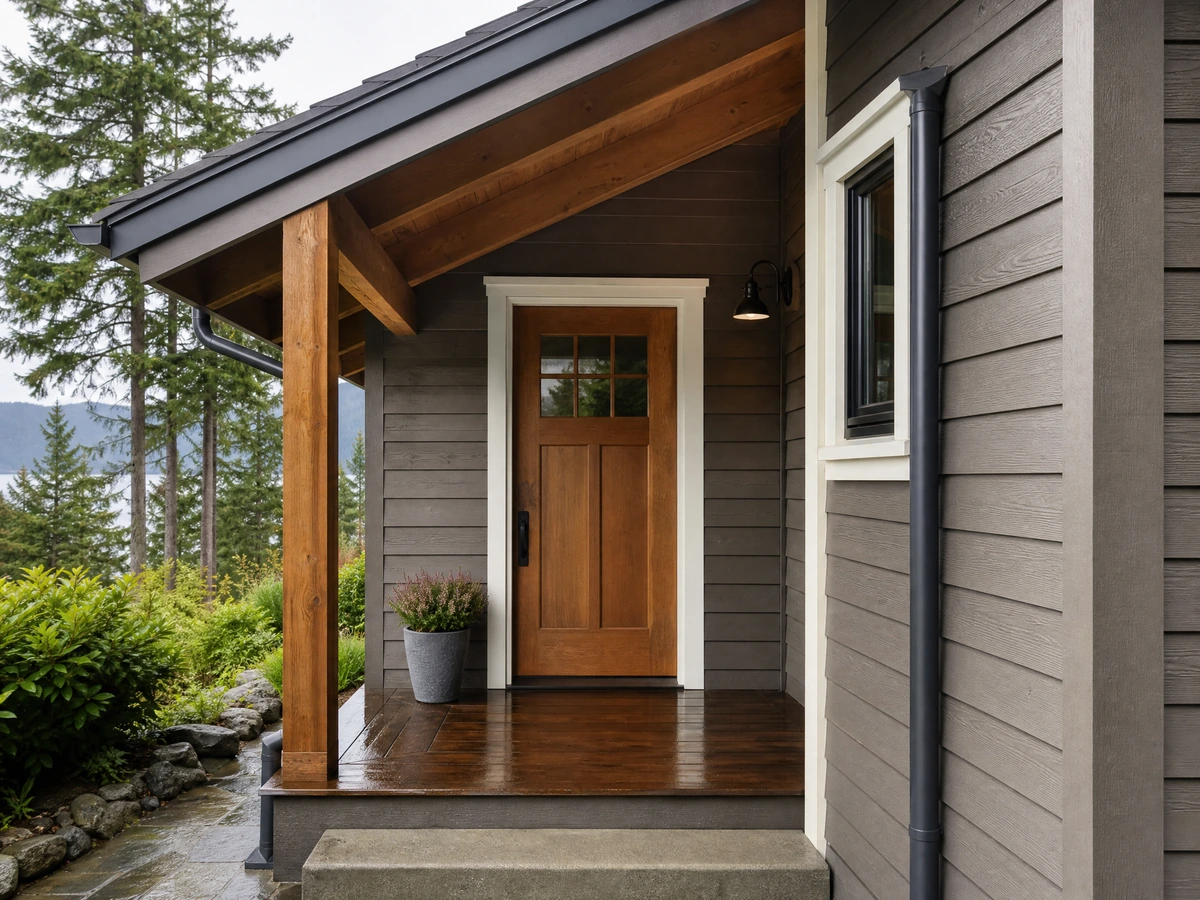 Exterior Painting & Staining finished details and aftercare in North Vancouver