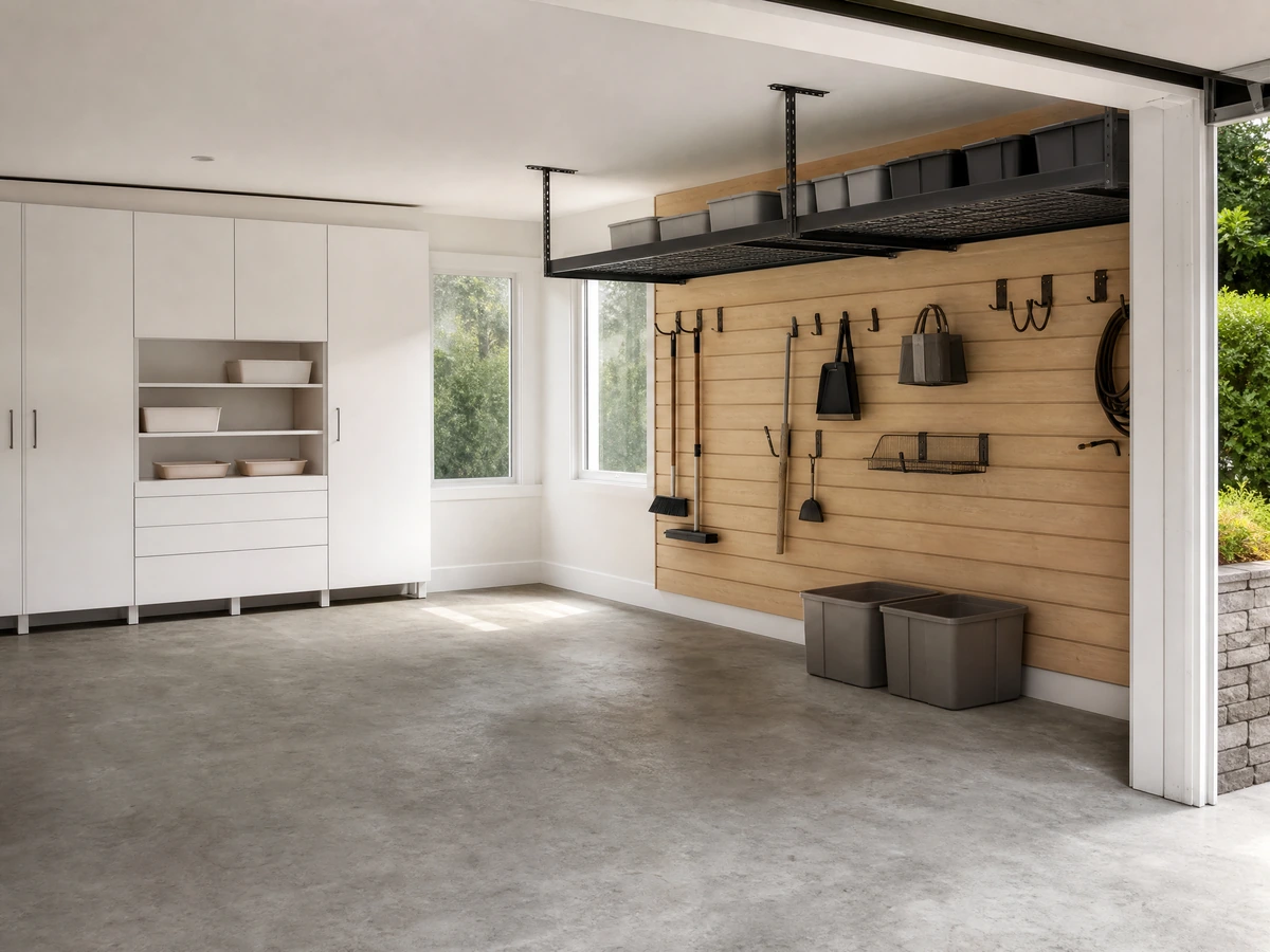 Garage Storage Systems material and service options in North Vancouver