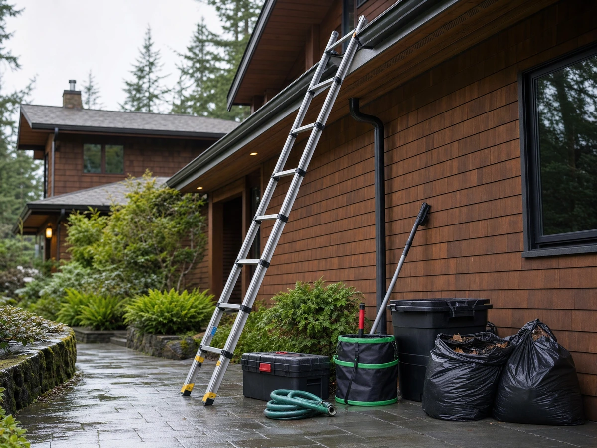 Gutter Cleaning & Repair scheduling and home preparation in North Vancouver