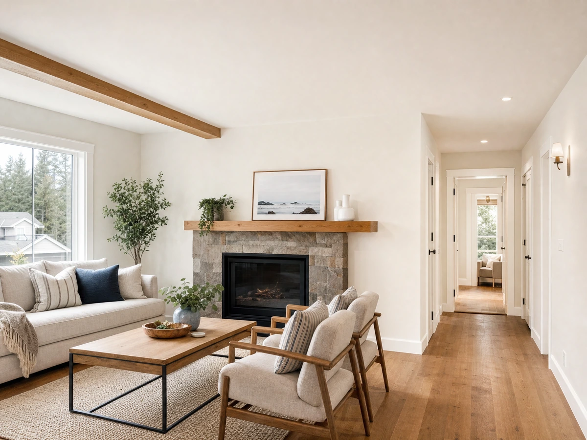 Interior Painting finished result in North Vancouver