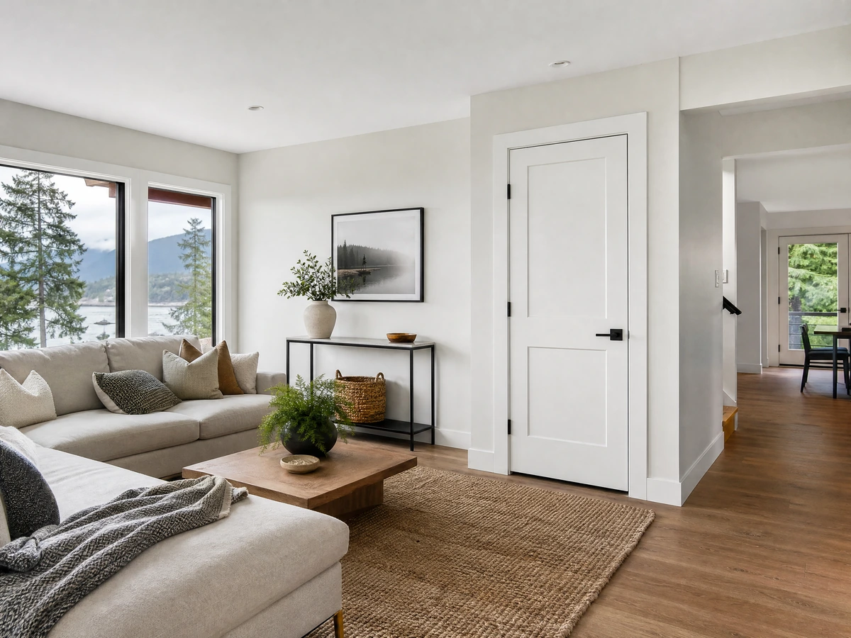 Interior Painting & Touch-Ups finished result in North Vancouver