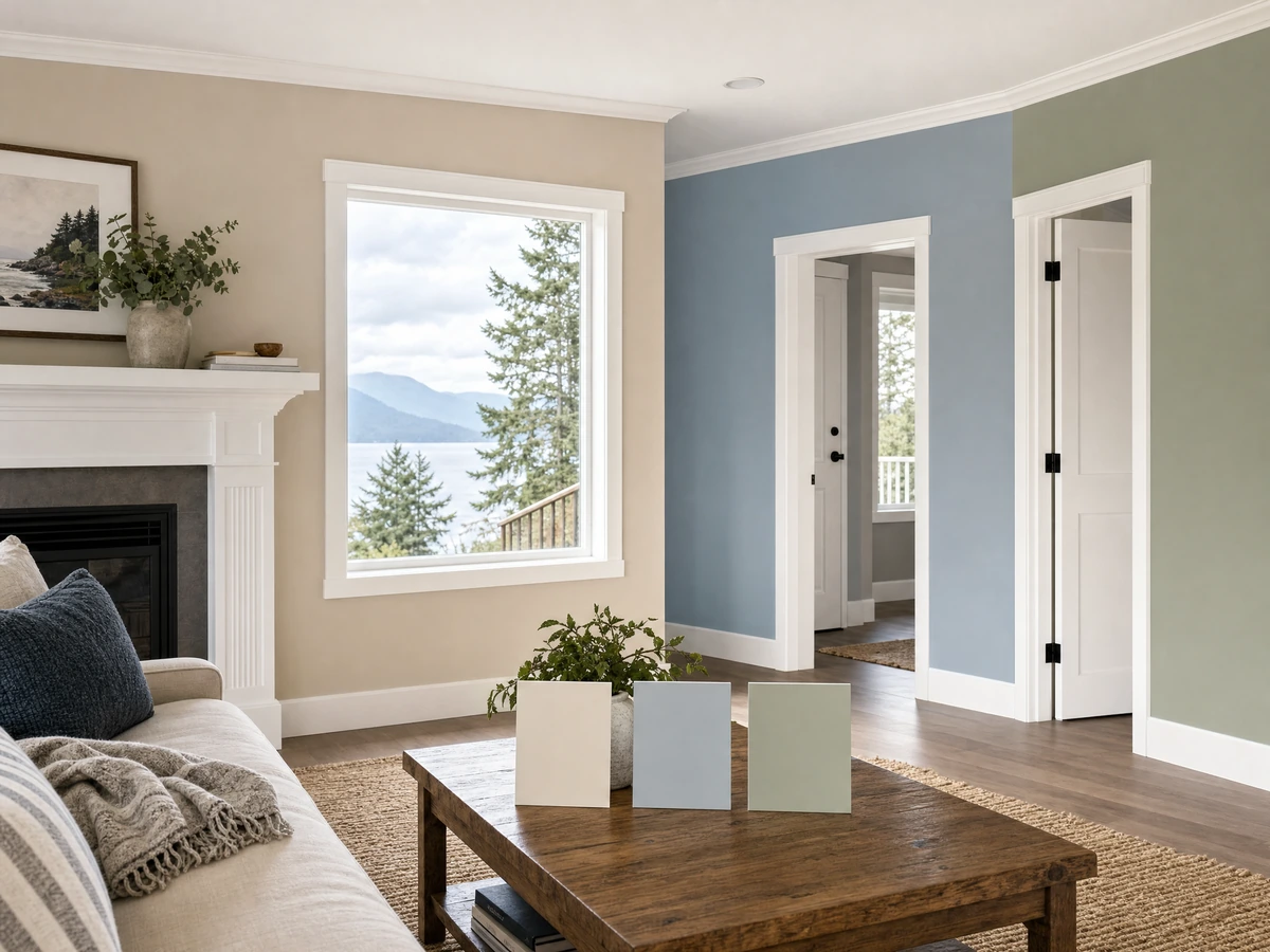 Interior Painting & Touch-Ups material and service options in North Vancouver