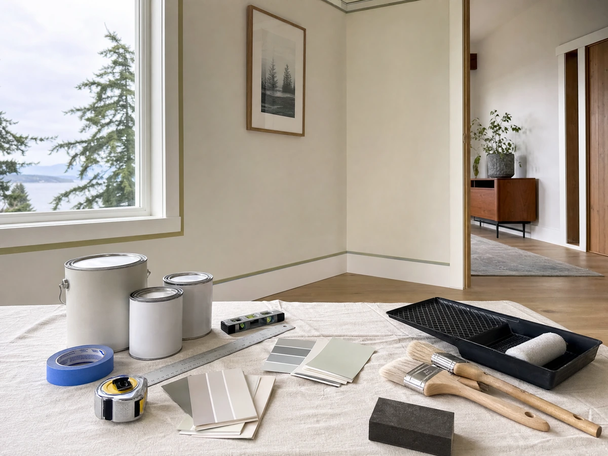 Interior Painting & Touch-Ups planning and assessment in North Vancouver