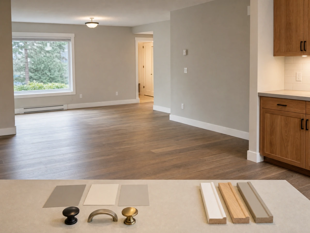 Move-Out Prep & Touch-Ups material and service options in North Vancouver