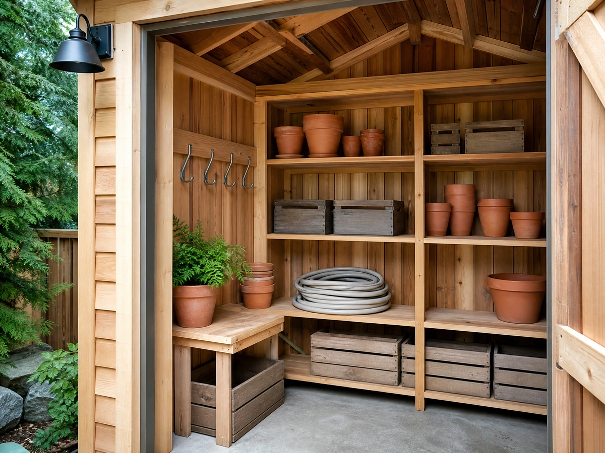 Outdoor & Shed Storage finished result in North Vancouver