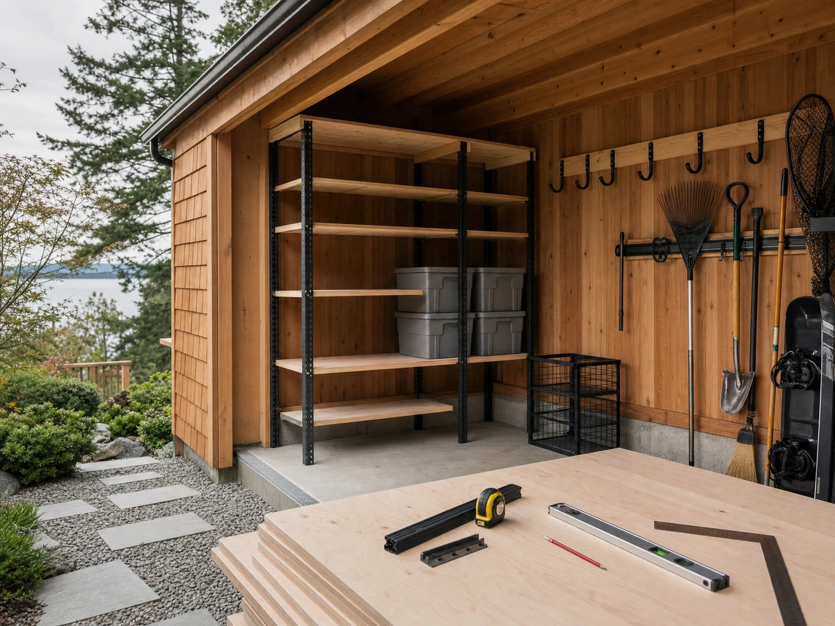 Outdoor & Shed Storage planning and assessment in North Vancouver