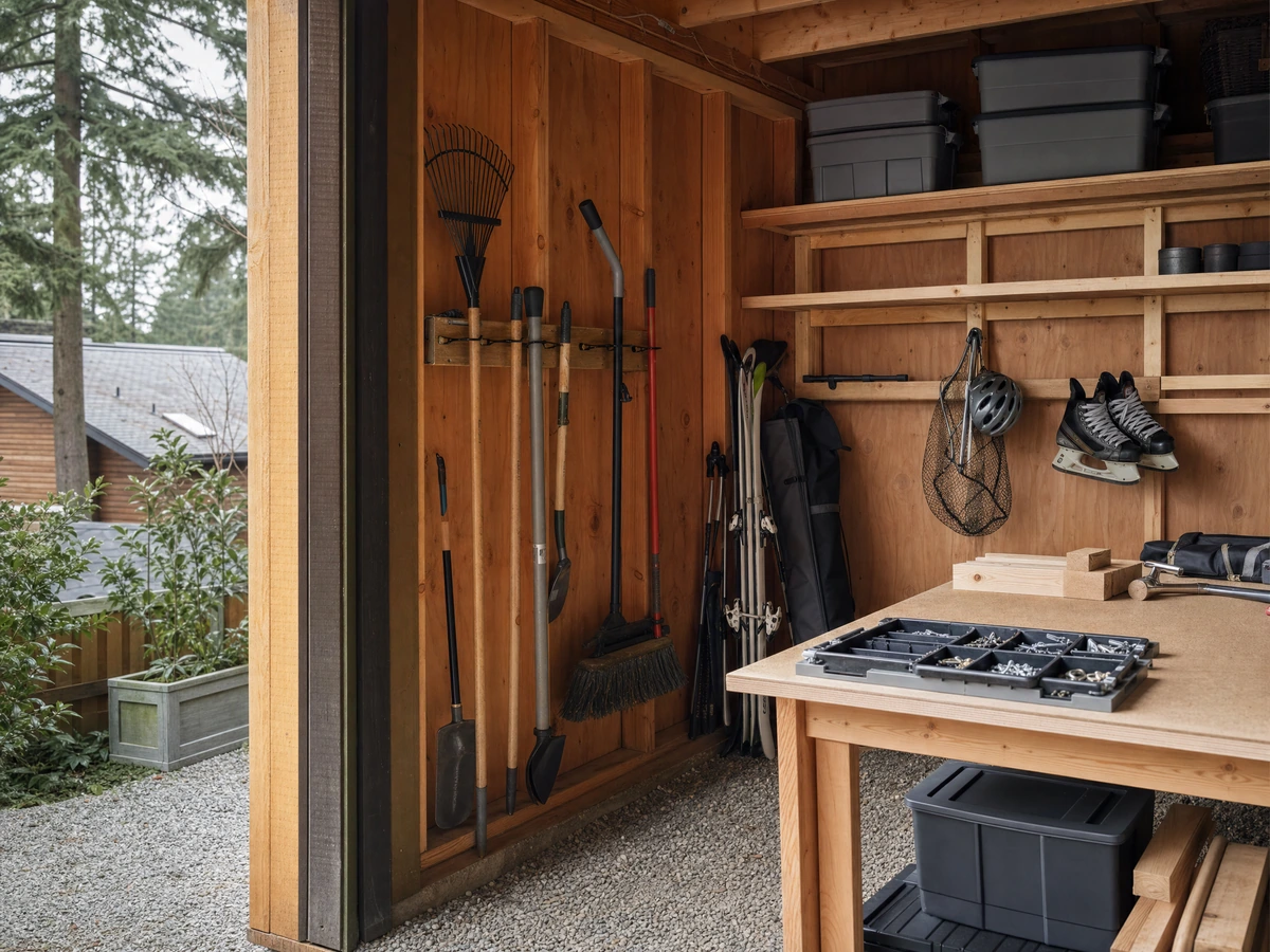 Outdoor & Shed Storage scheduling and home preparation in North Vancouver