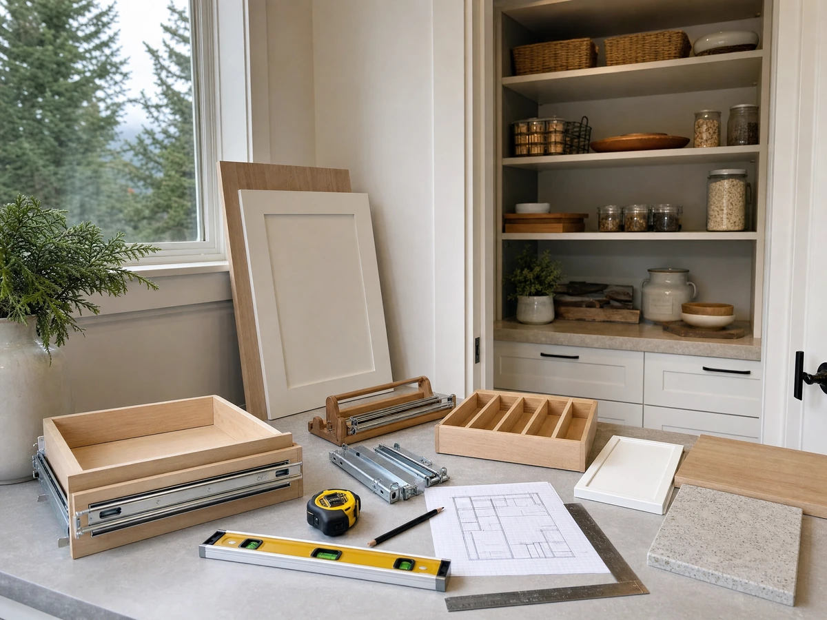 Pantry & Kitchen Storage planning and assessment in North Vancouver