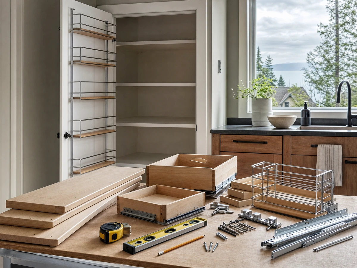 Pantry Modifications & Organization planning and assessment in North Vancouver