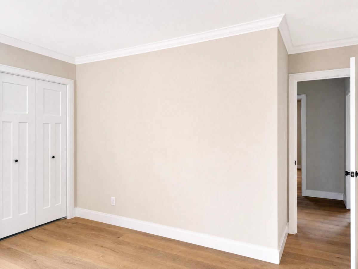 Post-Tenancy Painting finished details and aftercare in North Vancouver