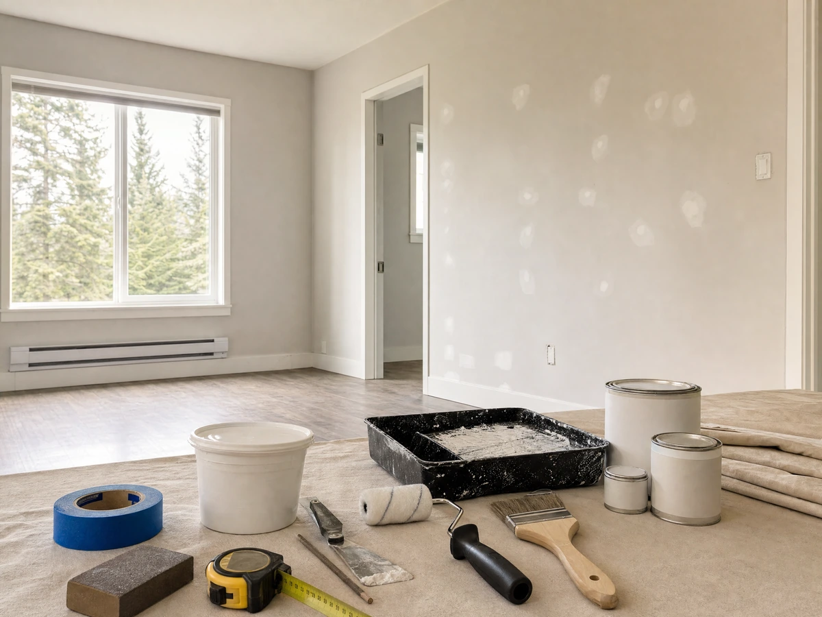 Post-Tenancy Painting planning and assessment in North Vancouver