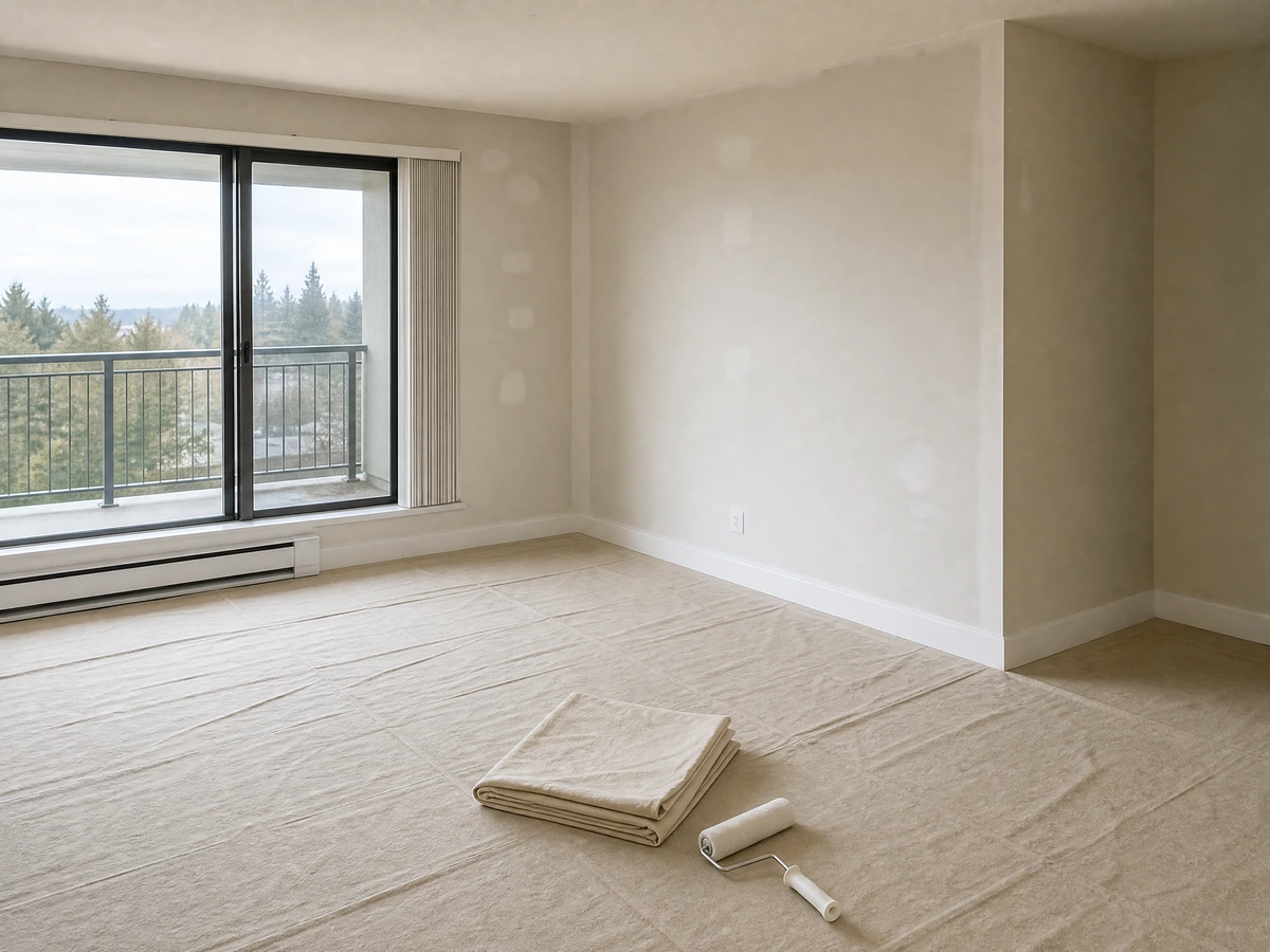 Post-Tenancy Painting scheduling and home preparation in North Vancouver