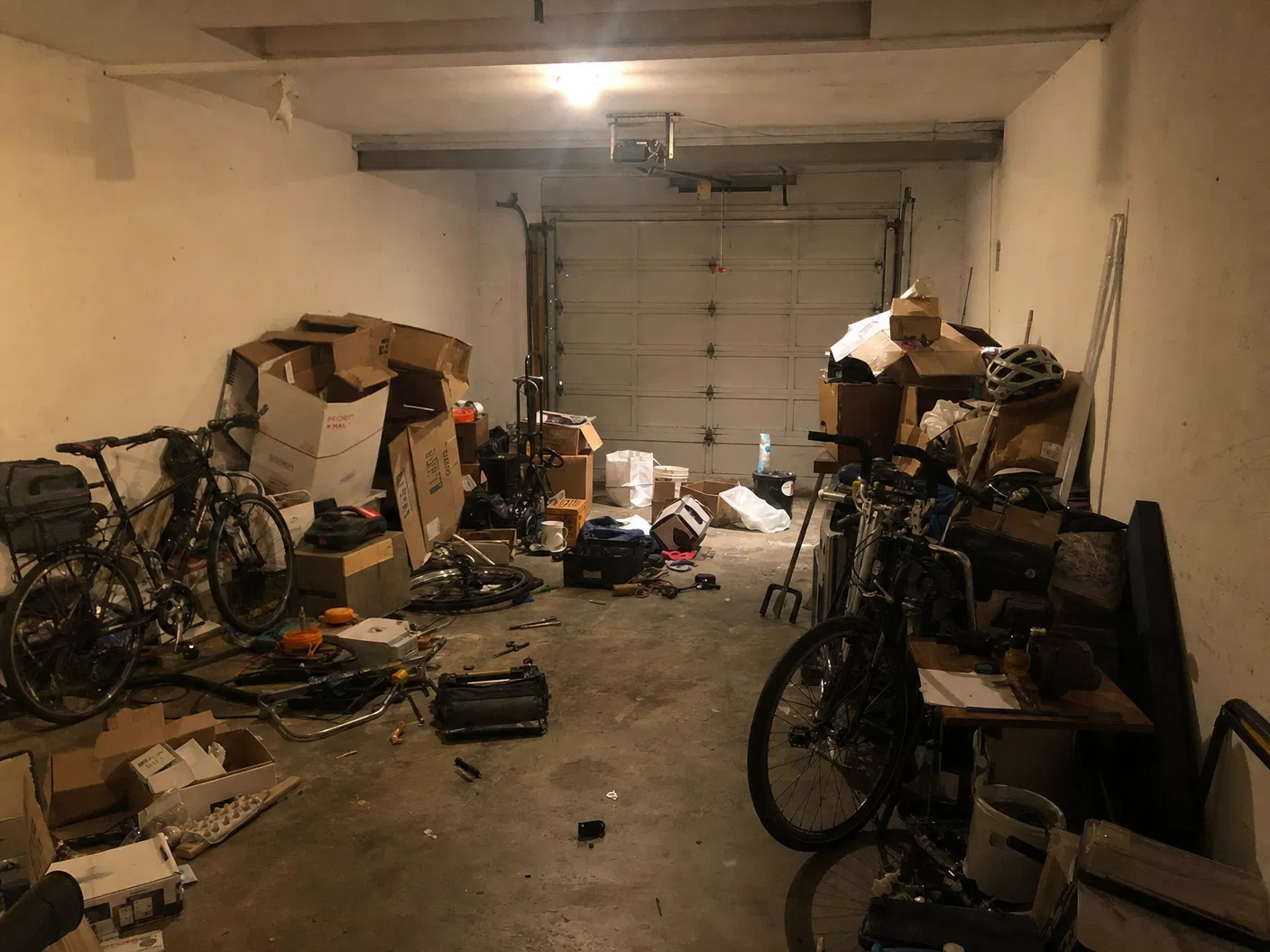 Before: Garage Storage System Install in Pemberton Heights, North Vancouver
