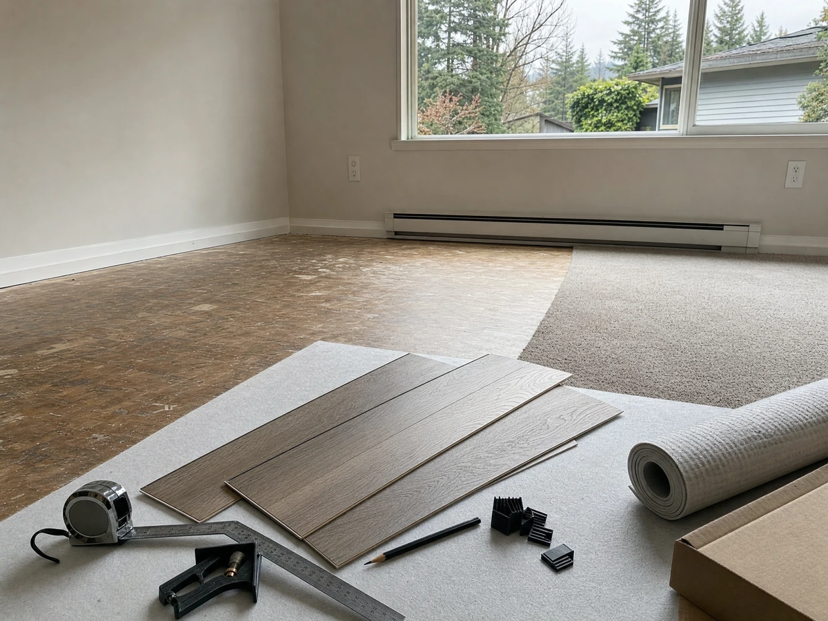 Flooring Replacement planning and assessment in North Vancouver