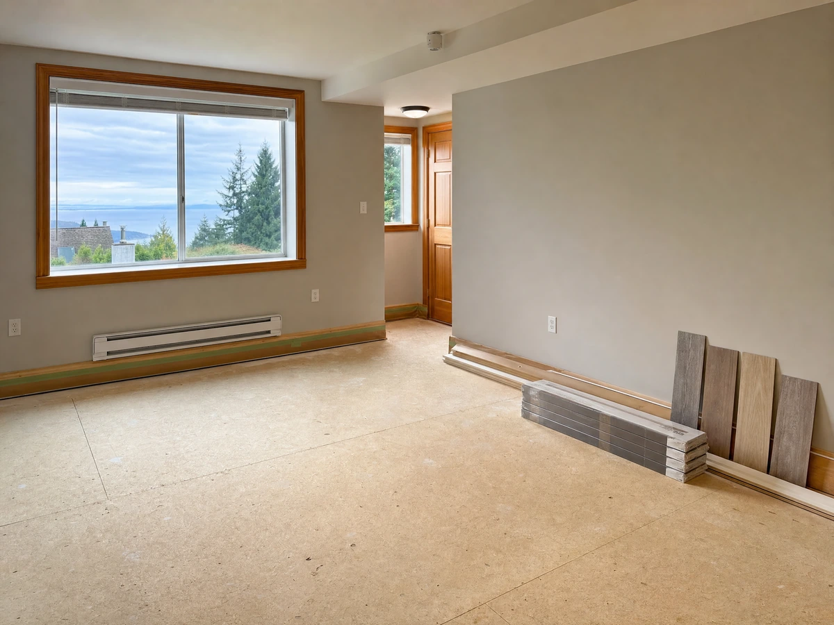 Flooring Replacement scheduling and home preparation in North Vancouver