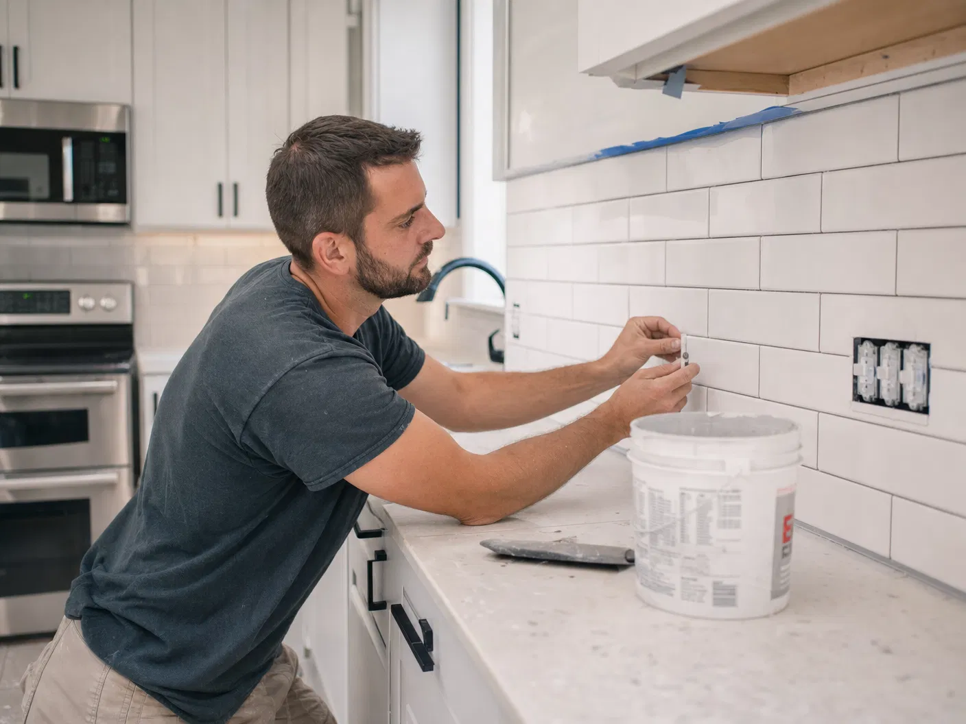 Backsplash & Tile Installation North Vancouver — Route 99 Handyman