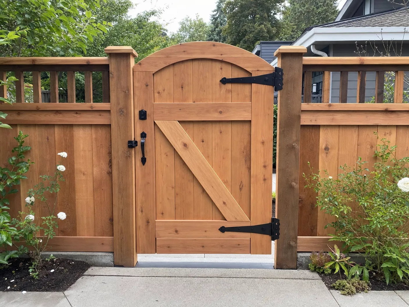 Custom Gate Build & Installation North Vancouver — Route 99 Handyman