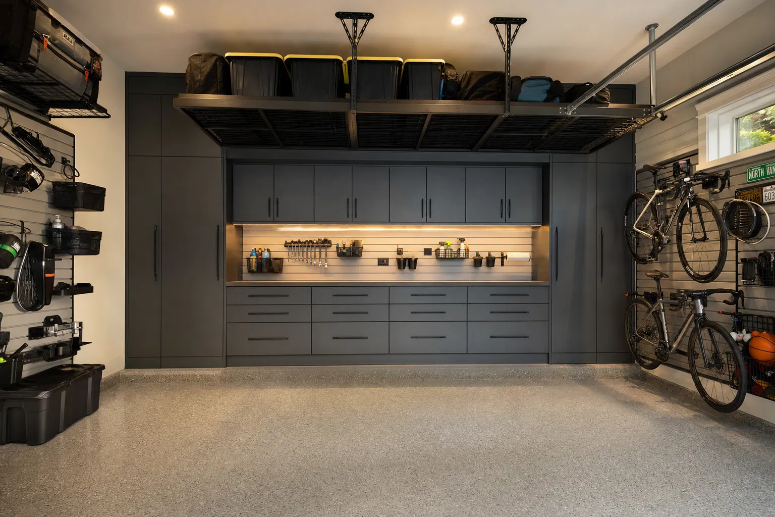 Garage Storage Systems North Vancouver — Route 99 Handyman