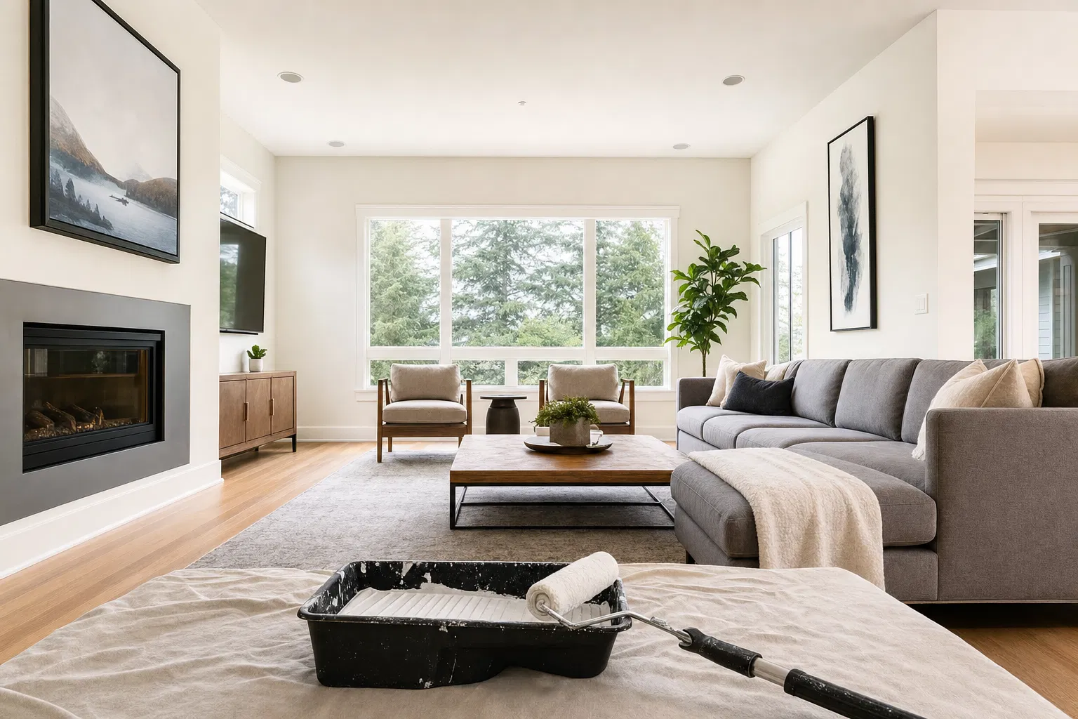 Interior Painting North Vancouver — Route 99 Handyman