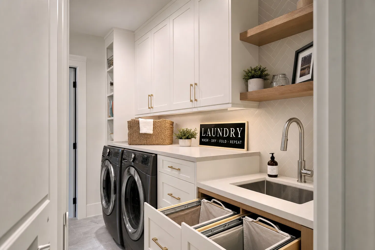 Laundry Room Upgrades North Vancouver — Route 99 Handyman