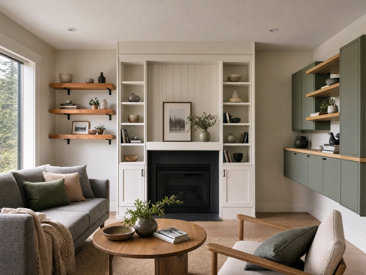Shelving & Built-In Installation material and service options in North Vancouver