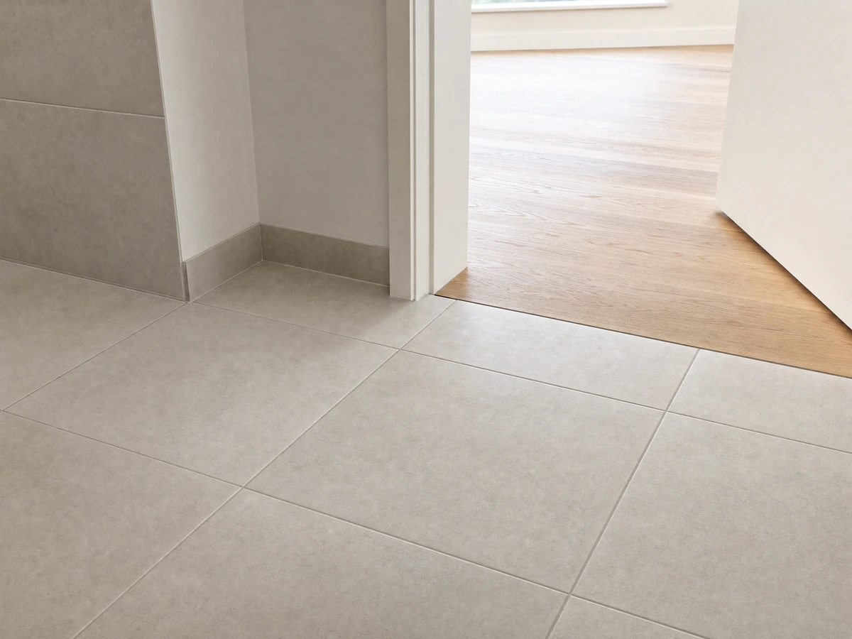Tile Floor Installation finished details and aftercare in North Vancouver