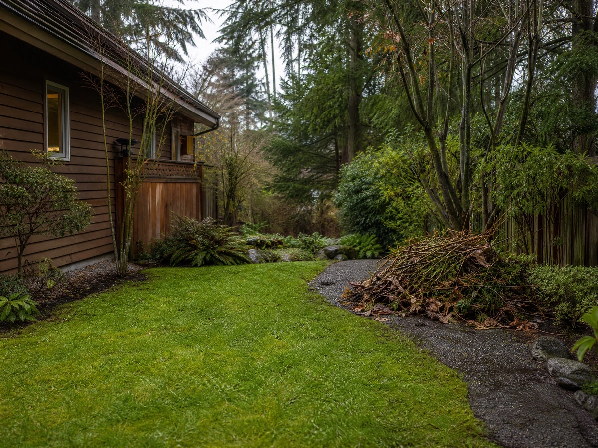 Yard Cleanup & Debris Removal finished details and aftercare in North Vancouver